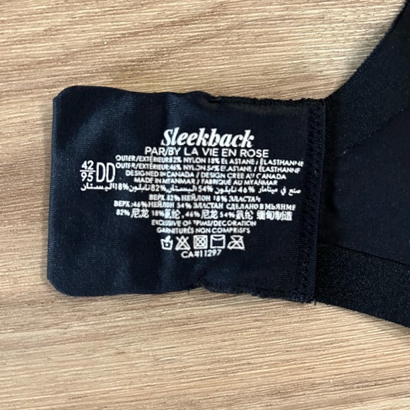 La Vie En Rose 42DD sleek back bra - Picture 2 of 4